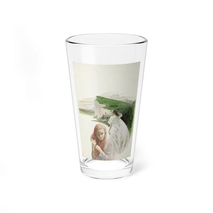 Shadow of the Cliff, Paperback Cover (Five Star Paperback, 1959) - Pint Glass 16oz 16oz - Go Mug Yourself