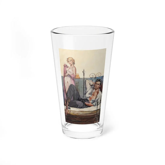 Shadow of the Mafia, Monarch Books paperback cover, 1958 - Pint Glass 16oz 16oz - Go Mug Yourself