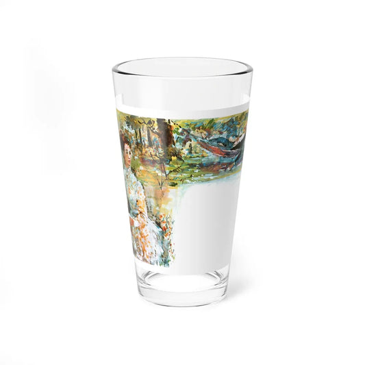 Shady In The Afternoon by E.H. Clements (1), Homes And Gardens magazine, 1960 (Magazine Illustration) Pint Glass 16oz-16oz-Go Mug Yourself