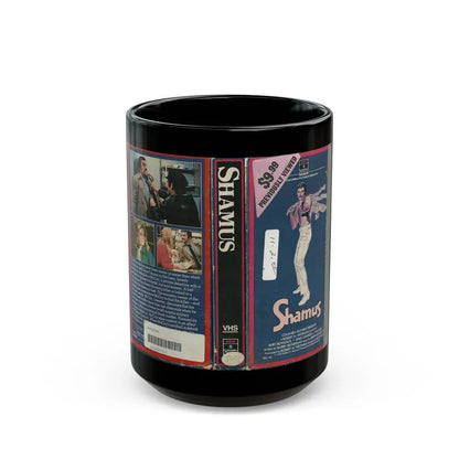 SHAMUS (VHS COVER) - Black Coffee Mug 15oz - Go Mug Yourself