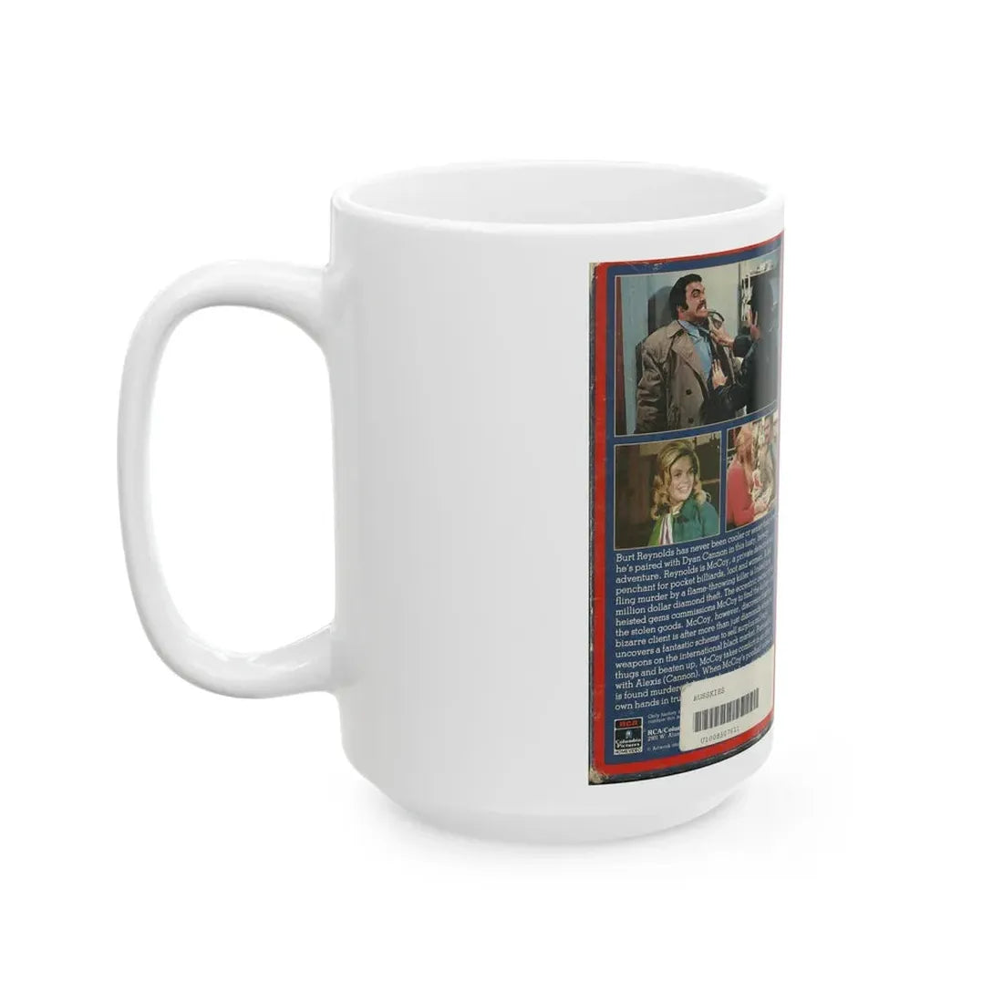 SHAMUS (VHS COVER) - White Coffee Mug - Go Mug Yourself