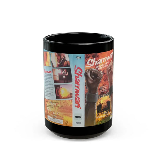 SHAMWARI (VHS COVER) - Black Coffee Mug 15oz - Go Mug Yourself