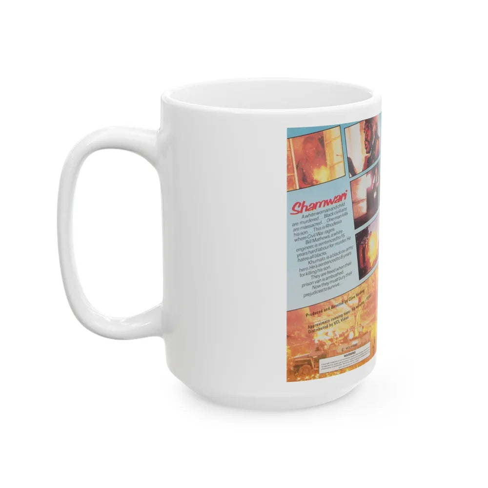 SHAMWARI (VHS COVER) - White Coffee Mug-Go Mug Yourself