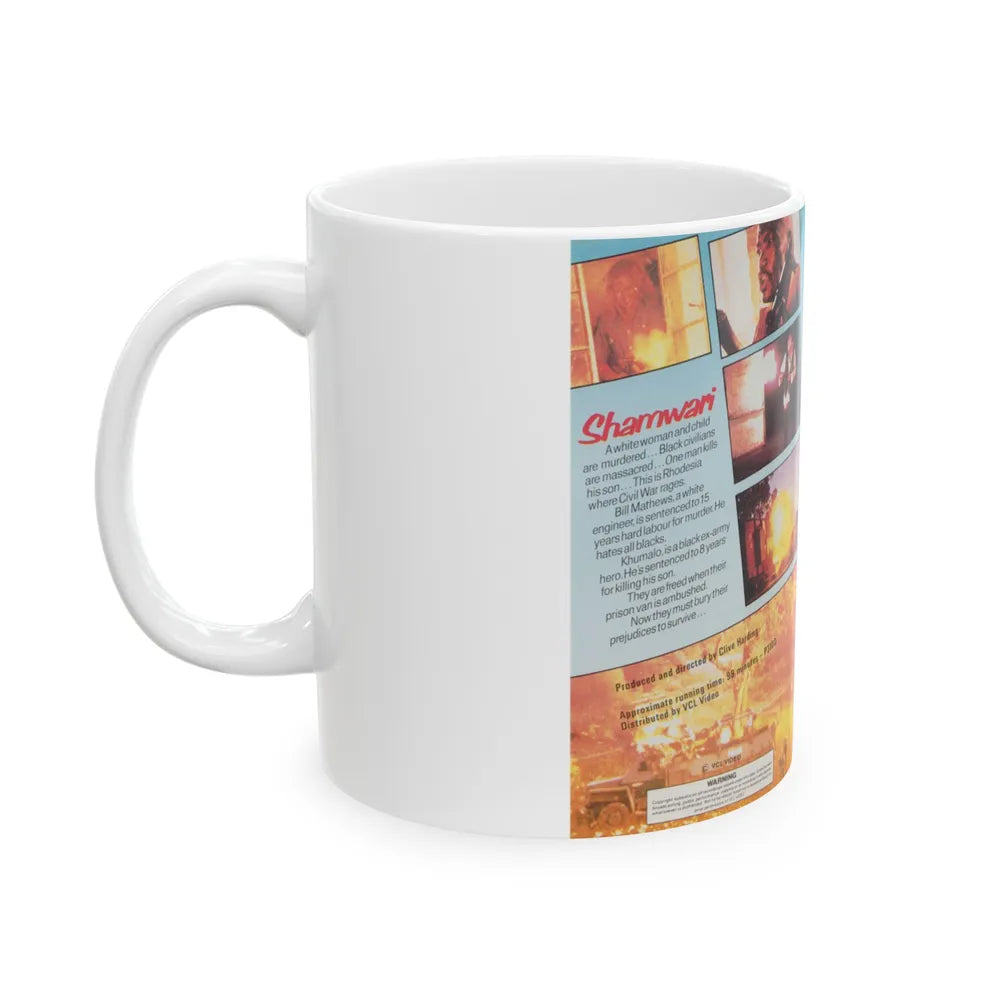 SHAMWARI (VHS COVER) - White Coffee Mug-Go Mug Yourself