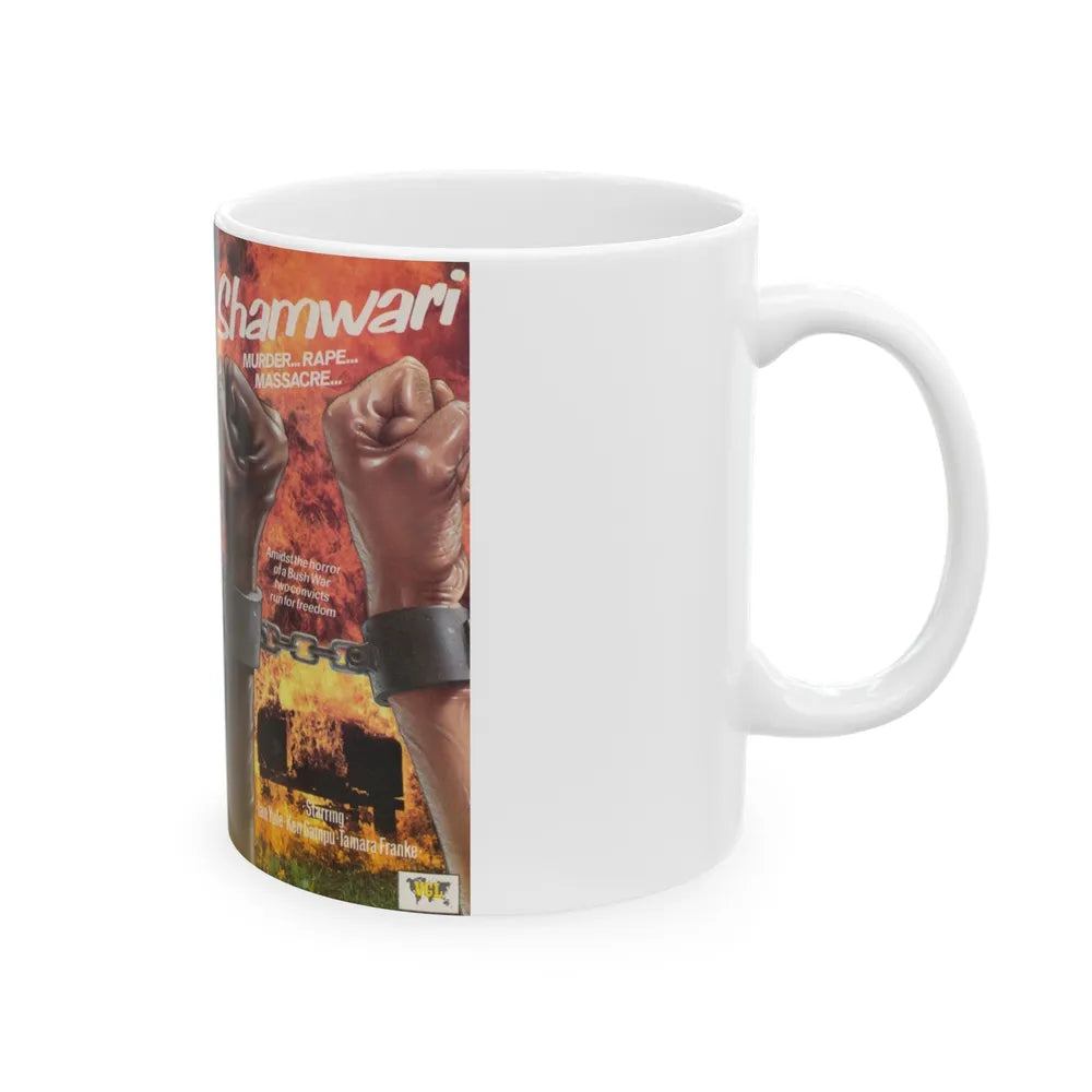 SHAMWARI (VHS COVER) - White Coffee Mug-Go Mug Yourself