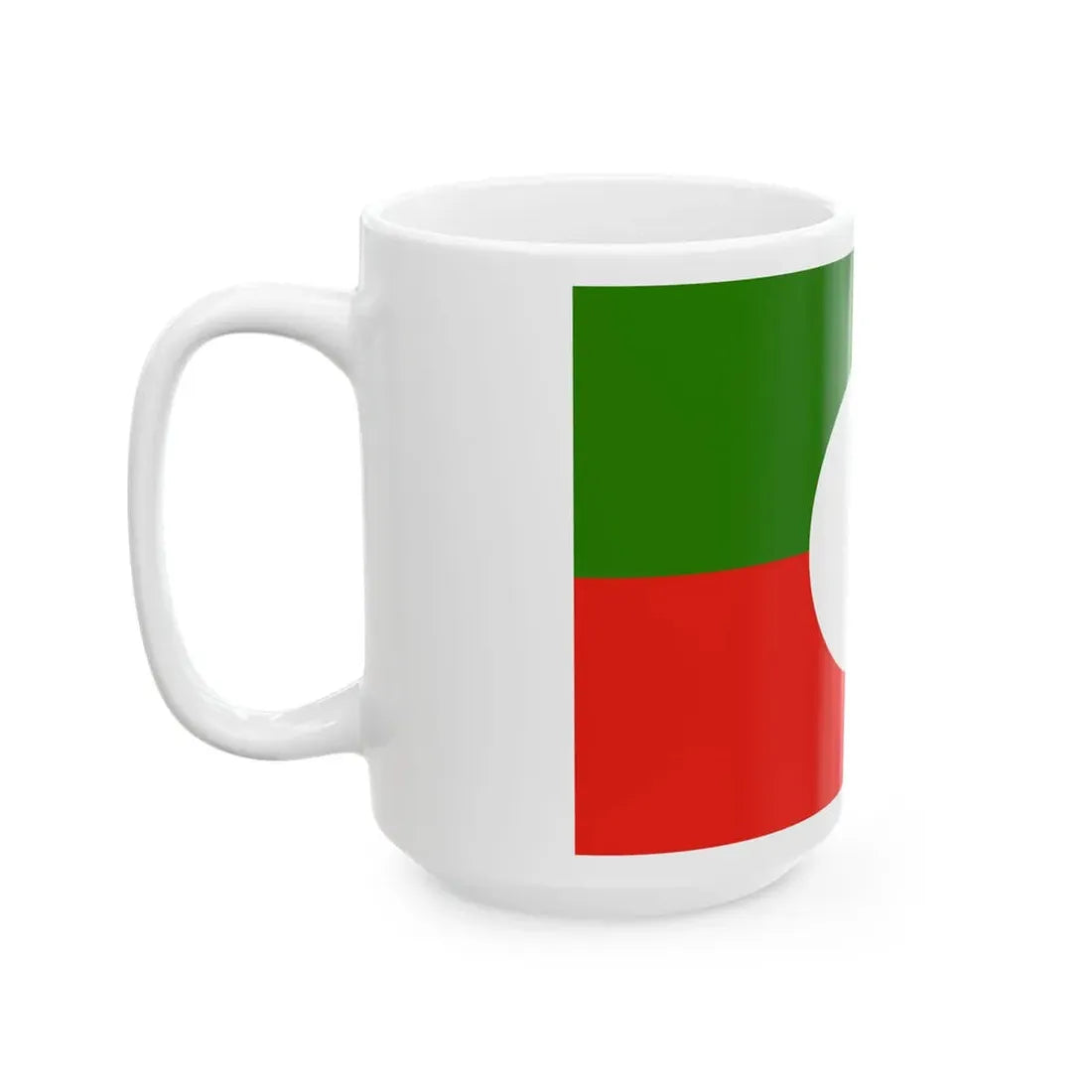 Shan National Democratic Party Flag (Myanmar) White Coffee Mug - Go Mug Yourself