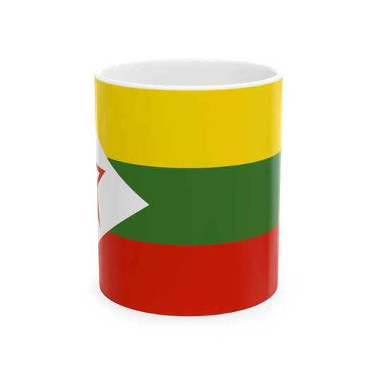 Shan State National Army (Myanmar) White Coffee Mug 11oz - Go Mug Yourself
