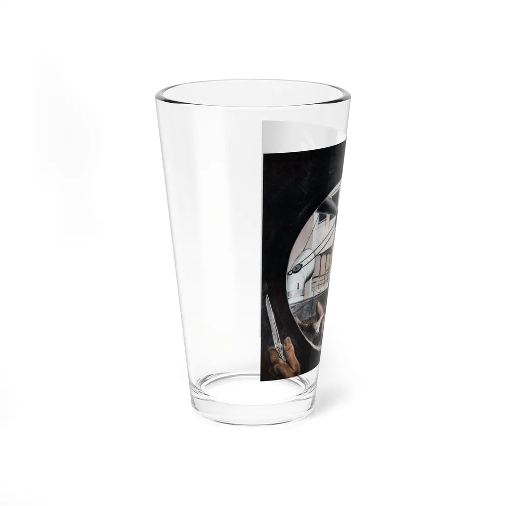 Shanghai Reckoning, Argosy, May 1949 (Magazine Illustration) Pint Glass 16oz-Go Mug Yourself