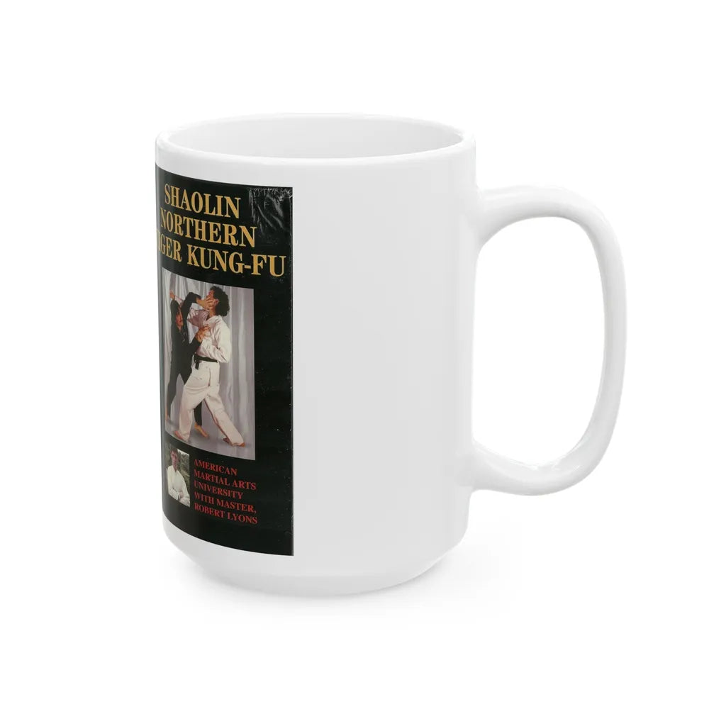 SHAOLIN NORTHERN TIGER KUNG FU (VHS COVER) - White Coffee Mug-Go Mug Yourself