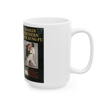 SHAOLIN NORTHERN TIGER KUNG FU (VHS COVER) - White Coffee Mug - Go Mug Yourself
