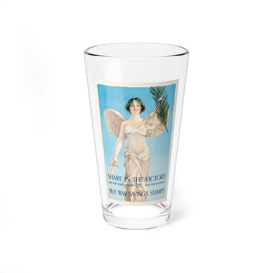 Share in the Victory, World War I Poster (Magazine Illustration) Pint Glass 16oz-16oz-Go Mug Yourself