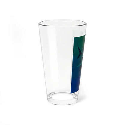 Shark (Magazine Illustration) Pint Glass 16oz-Go Mug Yourself