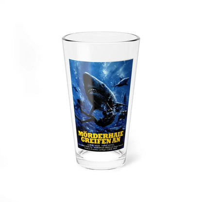 SHARKS TREASURE (GERMAN) 1975 Movie Poster - Pint Glass 16oz-16oz-Go Mug Yourself