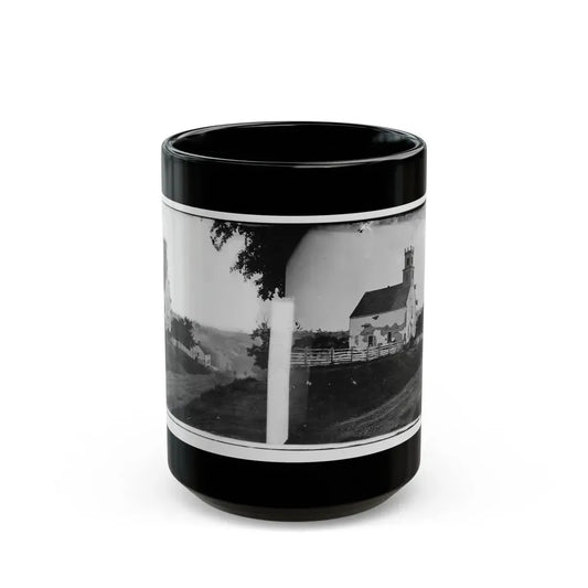 Sharpsburg, Md. Lutheran Church (U.S. Civil War) Black Coffee Mug 11oz - Go Mug Yourself