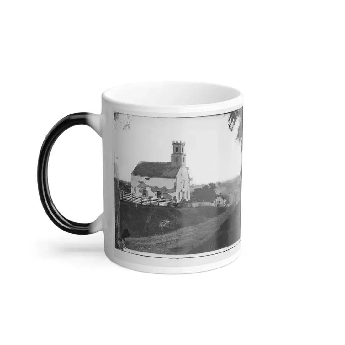 Sharpsburg, Md. Lutheran Church (U.S. Civil War) Color Changing Coffee Mug 11oz - Go Mug Yourself