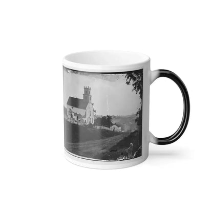 Sharpsburg, Md. Lutheran Church (U.S. Civil War) Color Changing Coffee Mug 11oz - Go Mug Yourself