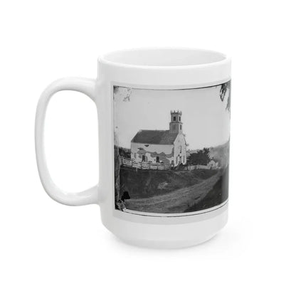 Sharpsburg, Md. Lutheran Church (U.S. Civil War) White Coffee Mug - Go Mug Yourself