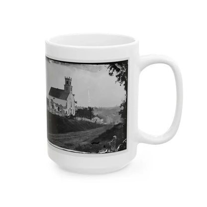 Sharpsburg, Md. Lutheran Church (U.S. Civil War) White Coffee Mug - Go Mug Yourself