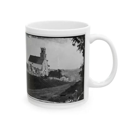 Sharpsburg, Md. Lutheran Church (U.S. Civil War) White Coffee Mug - Go Mug Yourself