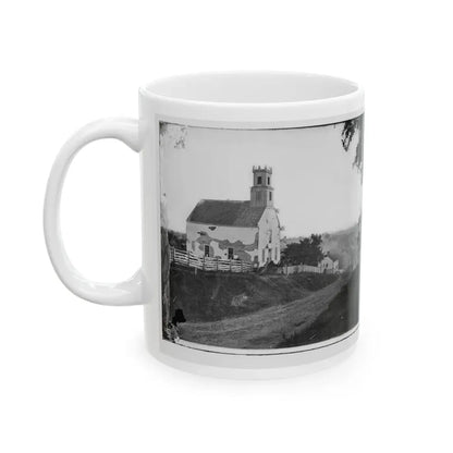 Sharpsburg, Md. Lutheran Church (U.S. Civil War) White Coffee Mug - Go Mug Yourself
