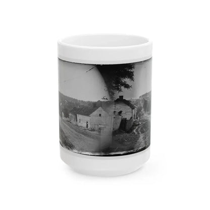 Sharpsburg, Md. Principal Street (U.S. Civil War) White Coffee Mug 15oz - Go Mug Yourself