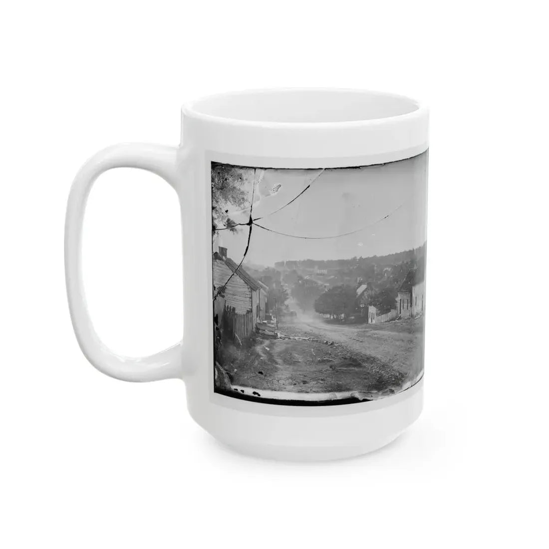 Sharpsburg, Md. Principal Street (U.S. Civil War) White Coffee Mug - Go Mug Yourself