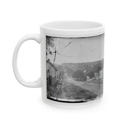 Sharpsburg, Md. Principal Street (U.S. Civil War) White Coffee Mug - Go Mug Yourself