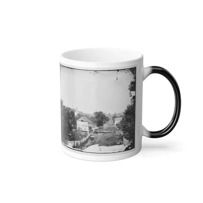 Sharpsburg, Md. View With Episcopal Church in Distance (U.S. Civil War) Color Changing Coffee Mug 11oz - Go Mug Yourself