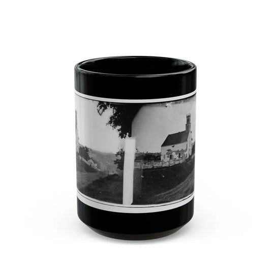 Sharpsburg, Md. Lutheran Church (U.S. Civil War) Black Coffee Mug-11oz-Go Mug Yourself