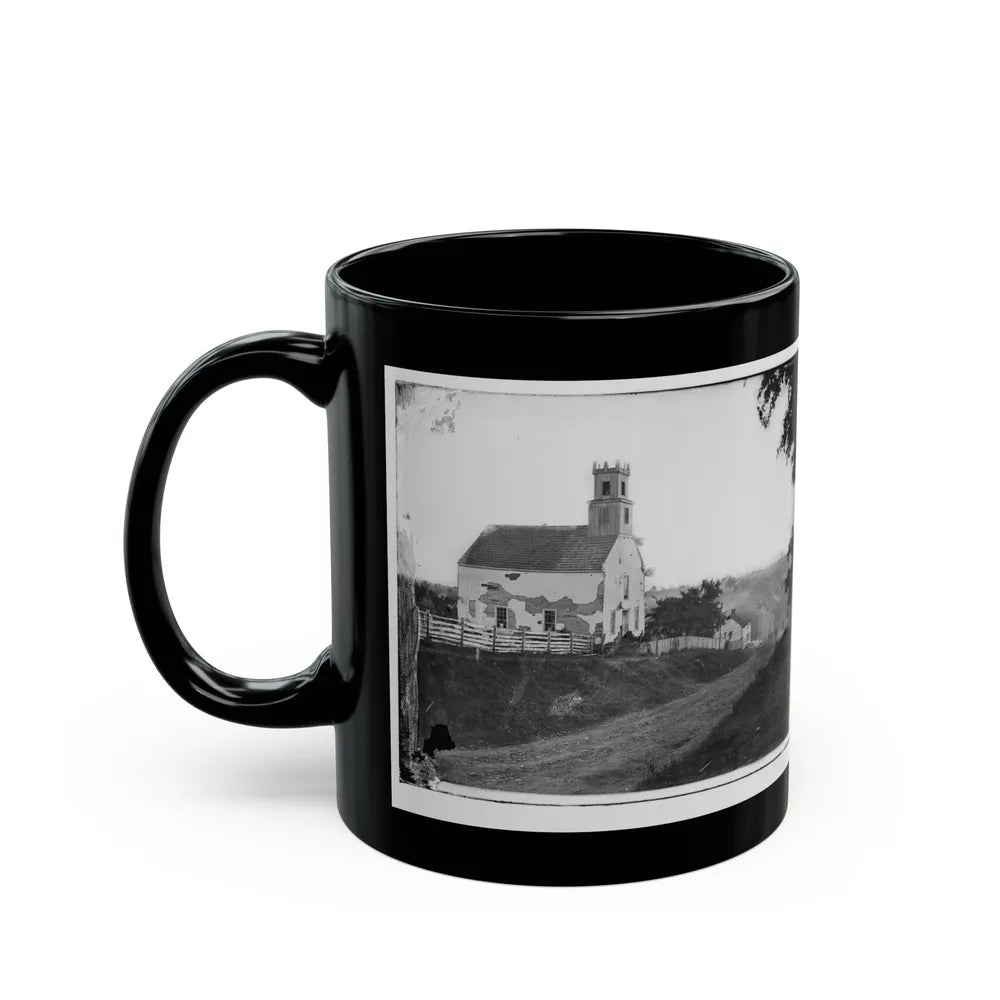 Sharpsburg, Md. Lutheran Church (U.S. Civil War) Black Coffee Mug-Go Mug Yourself