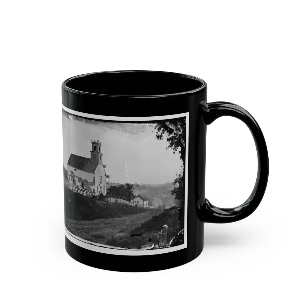 Sharpsburg, Md. Lutheran Church (U.S. Civil War) Black Coffee Mug-Go Mug Yourself