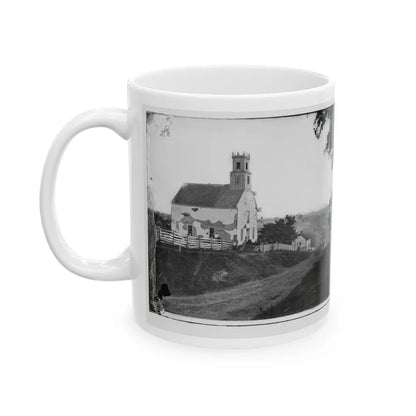 Sharpsburg, Md. Lutheran Church (U.S. Civil War) White Coffee Mug-Go Mug Yourself