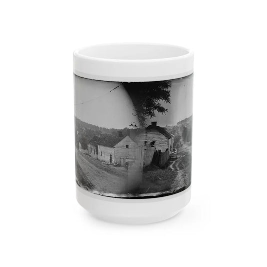 Sharpsburg, Md. Principal Street (U.S. Civil War) White Coffee Mug-15oz-Go Mug Yourself