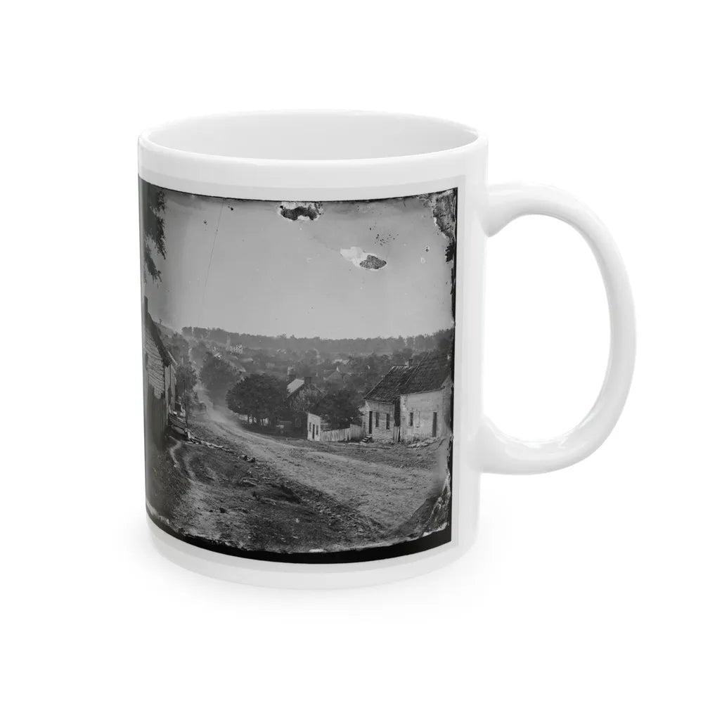 Sharpsburg, Md. Principal Street (U.S. Civil War) White Coffee Mug-Go Mug Yourself