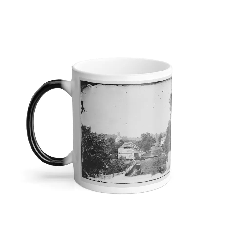 Sharpsburg, Md. View With Episcopal Church in Distance (U.S. Civil War) Color Changing Coffee Mug 11oz-Go Mug Yourself