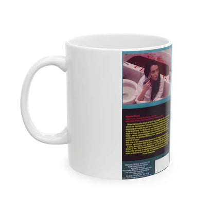 SHATTER DEAD SOMETHING WEIRD VIDEO (VHS COVER) - White Coffee Mug - Go Mug Yourself