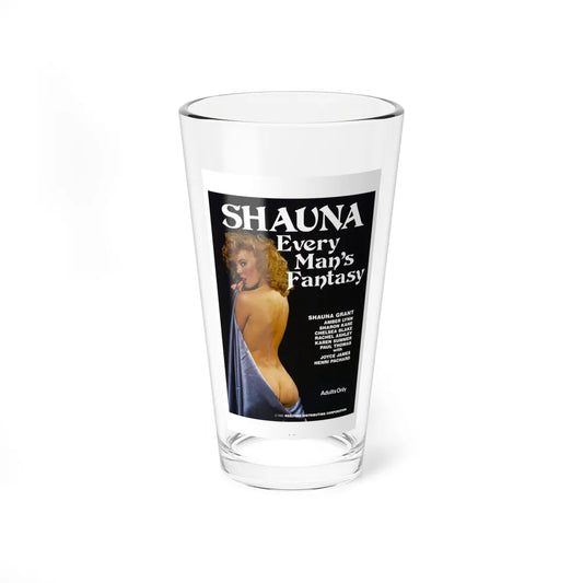 SHAUNA EVERY MAN'S FANTASY 1985 Movie Poster - Pint Glass 16oz-16oz-Go Mug Yourself