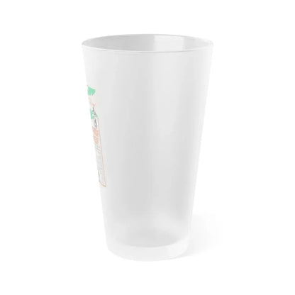 SHE DEVILS ON WHEELS 1968 Movie Poster - Frosted Pint Glass 16oz - Go Mug Yourself