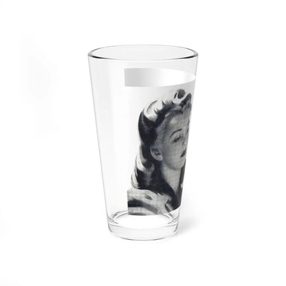 She Had Red Hair, Woman and Home (British), September 1943 (Magazine Illustration) Pint Glass 16oz - Go Mug Yourself