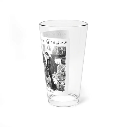 She Meets His Family for the First Time, Cosmopolitan, December 1929 (Magazine Illustration) Pint Glass 16oz - Go Mug Yourself