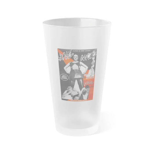 SHE MOB 1968 Movie Poster - Frosted Pint Glass 16oz Default Title - Go Mug Yourself
