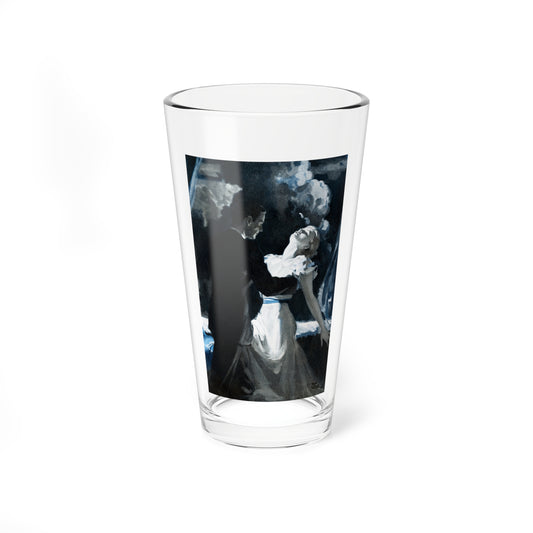 She Swallowed the Dylithium Crystals Again, 1930's (Magazine Illustration) Pint Glass 16oz-16oz-Go Mug Yourself