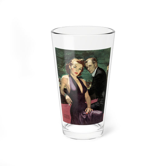 She Was Bold As A Shout, 1949 (Magazine Illustration) Pint Glass 16oz-16oz-Go Mug Yourself