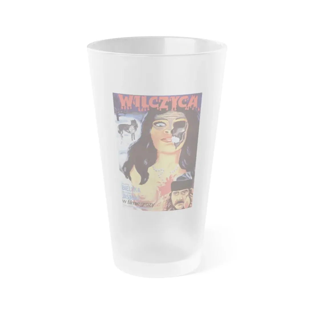 SHE-WOLF 1931 Movie Poster - Frosted Pint Glass 16oz Default Title - Go Mug Yourself