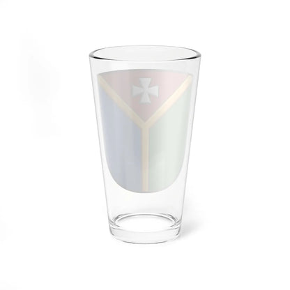 Shepetivka coat of arms lesser (Ukraine) (Coat of Arms) Pint Glass 16oz - Go Mug Yourself