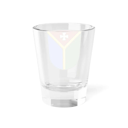 Shepetivka coat of arms lesser (Ukraine) (Coat of Arms) Shot Glass 1.5oz - Go Mug Yourself