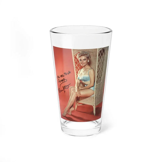 Sheree North #10 - 8x10 Full Body Color 1-Piece Swimsuit Cheesecake Photo circa 1950's (Vintage Female Icon) Pint Glass 16oz 16oz - Go Mug Yourself