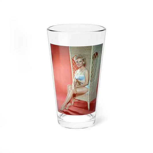 Sheree North #10 - 8x10 Full Body Color 1-Piece Swimsuit Cheesecake Photo circa 1950's2 (Vintage Female Icon) Pint Glass 16oz 16oz - Go Mug Yourself