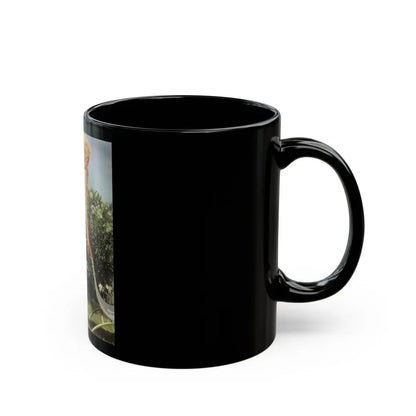 Sheree North #100 (Vintage Female Icon) Black Coffee Mug - Go Mug Yourself