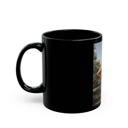 Sheree North #100 (Vintage Female Icon) Black Coffee Mug - Go Mug Yourself